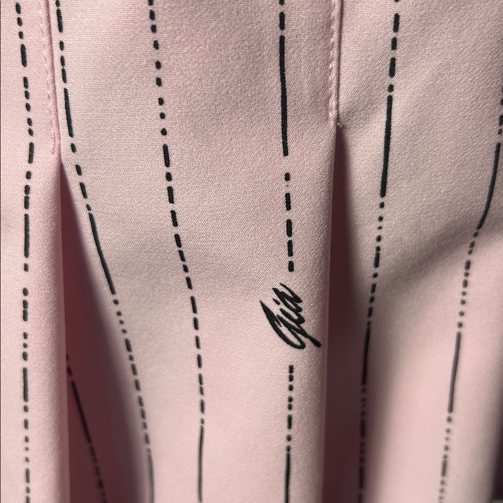 I.AM.GIA Pink Pinstripe Heather Skirt (Size S) - Picture 5 of 6